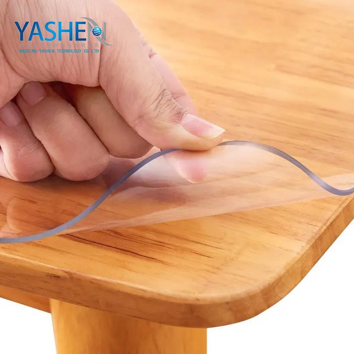 China Manufacture Transparent PVC Table Cover